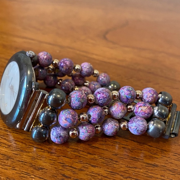 Unique Vintage Lucida Stone Watch - Picture 3 of 7